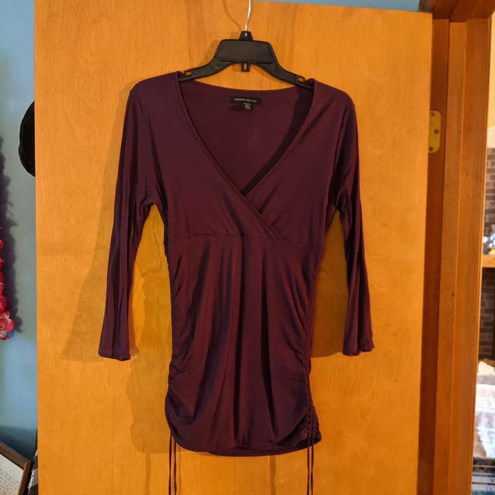 Kenneth Cole 3/4 sleeve blouse - size M